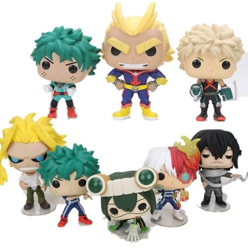 My Hero Academia Action Figure DEKU Izuku Katsuki All Might PVC Doll Toys 247 248 249 for kids gift