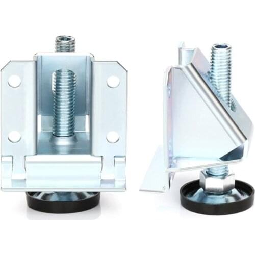 Heavy Duty Adjustable Furniture Leg Levelers Small Foot Ideal for Tables Shelving Units Shop Cabinets and Furniture
