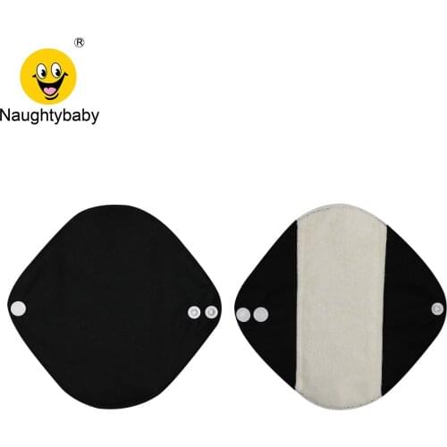 Newest Reusable Bamboo Menstrual Pads Sanitary Napkins Washable Menstrual Sanitary Pad Women Cloth Menstrual Pad Period Pads 10