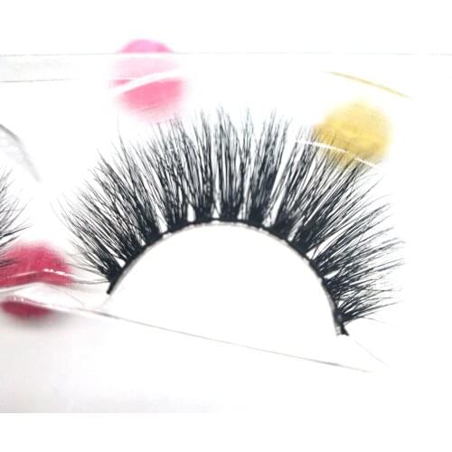New Style1 Pair of 3D Mink False Eyelashes Dense Mink False Lashes Makeup Maquiagem