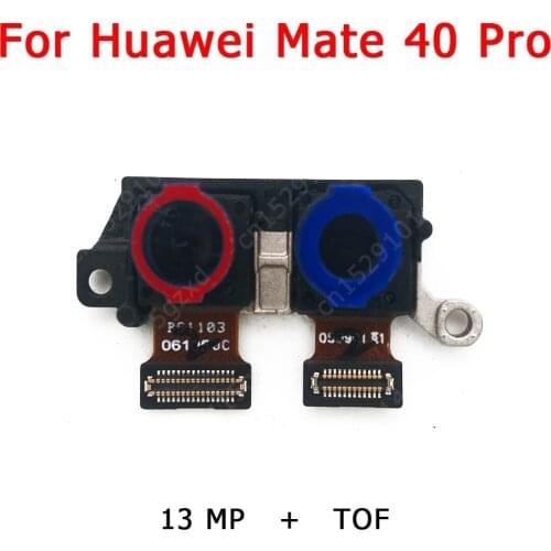 Original Front Camera For Huawei Mate 40 Pro Frontal Facing Selfie Camera Module Flex Replacement Repair Spare Parts