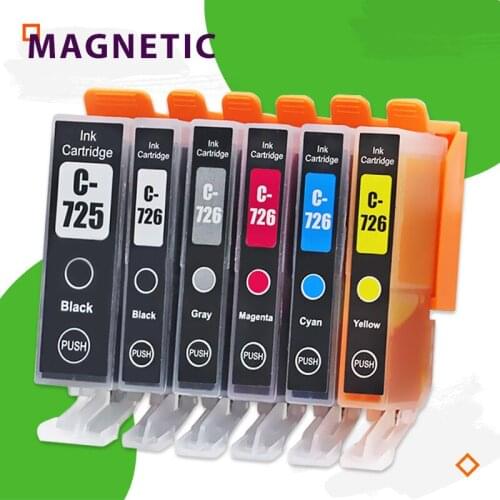 PGI725 CLI726 ink cartridges For canon pgi725 cli726 IP4870 IP4970 IX6560 MG5170 MG5270 MG5370 MG6170 MG6270 printer