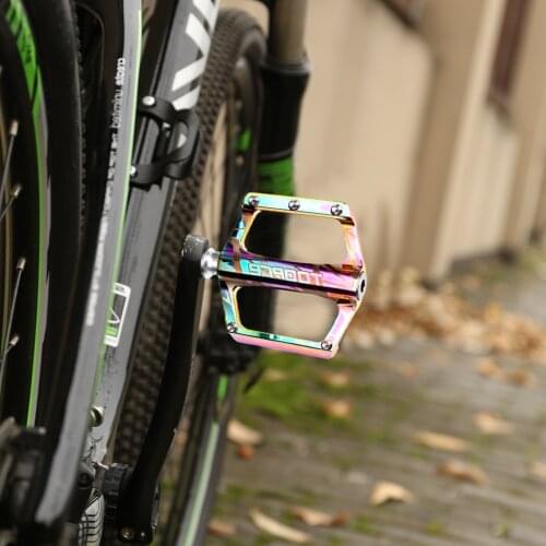 Bicycle Pedals Anti Slip Ultralight MTB Road Bike Platform Flat Pedal Bearing Quick Release Aluminum Alloy Bike Accessories