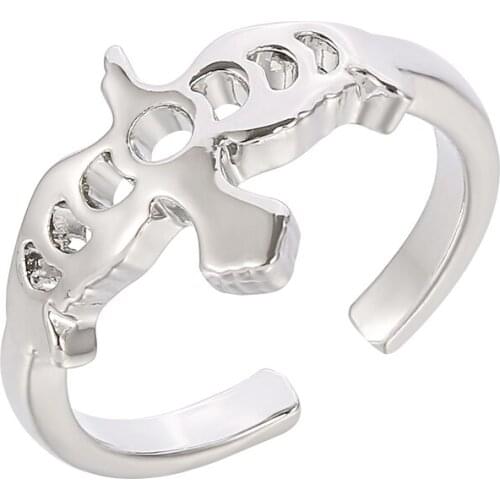 Raven Witch Ring Phases of the Moon Crow Rings Female Finger Rings for Party Women Men Fashion Jewelry Accessories