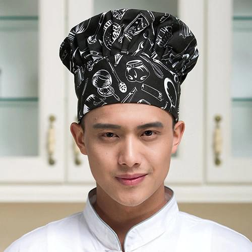 1 piece tall hat Chef cap Cooker bakers restaurant waitress adjustable hat Pick style
