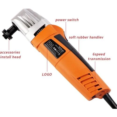 110VOscillating Saw Various Speed Multifunctional Electric Trimmer Woodworking Finishing Machine Swing Shovel Multi Purpose Tool