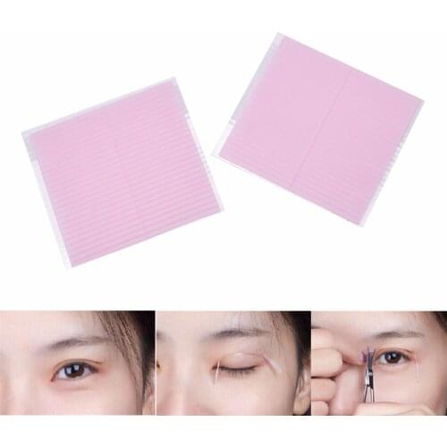 2 Sheets Invisible Double Eyelid Sticker Waterproof Magic Eyes Stickers Eye Tapes Double Side Adhesive Women Eyelids Tools