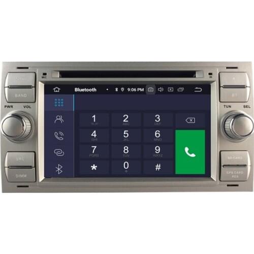 7" Android 10.0 OS Car DVD Multimedia GPS Radio System Player for Ford Focus 2005-2007 & C-Max 2007-2009 & Fiesta 2005-2008