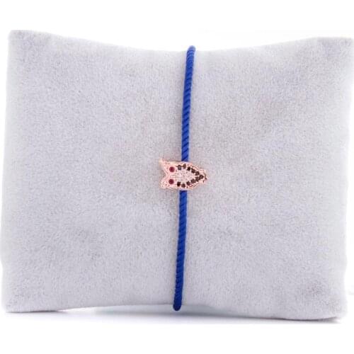 Owl Figured Zircon Cubic Zirconia İp Bracelet