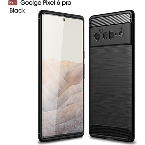 For Google Pixel 6 Pro Case Soft Fundas Silicone Shell Rubber Protector Phone Case For Google Pixel 6 Pro Cover Pixel 6 Pro