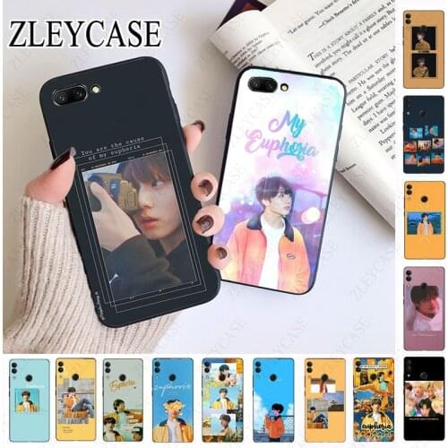 Desxz KPOP Euphoria Jungkook Phone Case For huawei honor 10 10i 10lite 8c 8A 8X 9 9A 9lite 20 20s 20i 20lite mate20 Cellphones