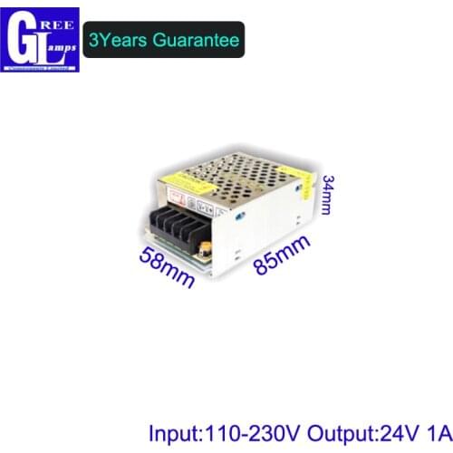 Switching Power Supply Light Transformer AC 110V 220V To DC 24V Power Supply Source Adapter For Led Strip CCTV