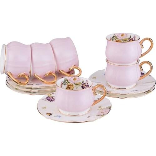 Кофейные чашки с блюдцами Lefard China At AliExpress