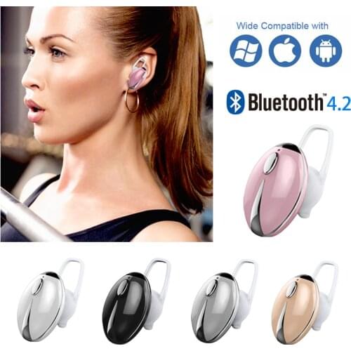 Mono small stereo headset wireless mini earbuds Bluetooth earbuds invisible sports headset wireless Bluetooth headset
