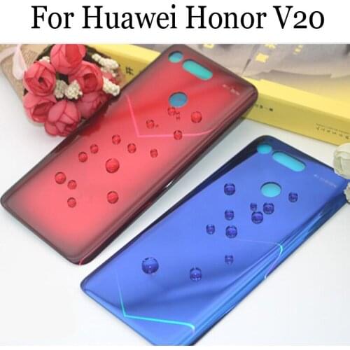 100% New Battery Back Rear Cover Door Housing For Huawei Honor V20 Battery Cover For Huawei Honor V 20 Replacement HonorV20 CASE