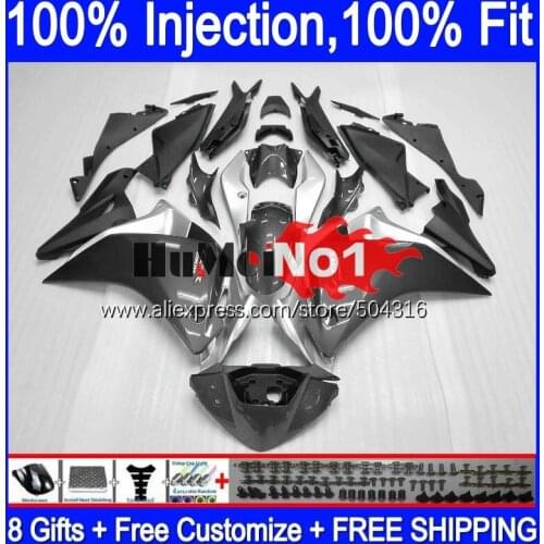 OEM Injection For HONDA CBR250R MC41 11 12 2013 2014 2015 127MC.17 CBR250 CBR 250R 250 R 2011 2012 13 14 15 Fairing grey glossy