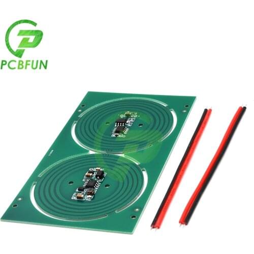 XKT 412-48 PCB Board At 5mm Receive 5V 800mA High Current Wireless Power Supply Module Operating Distance 5mm-23mm Input 9V-12v