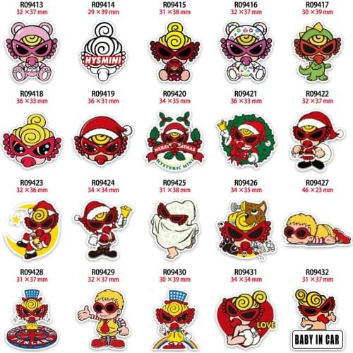 Flatback Planar Resin New Mini Character Printed 10pcs/lot Accessories DIY Decoration Crafts R0941 R0942