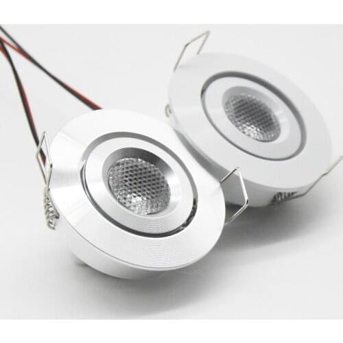 Adjustable 3W 12V 24V DC Mini LED Spotlight Ceiling Lamp CREE COB Spot Lighting for Showcase Display Home Hotel Indoor Lights