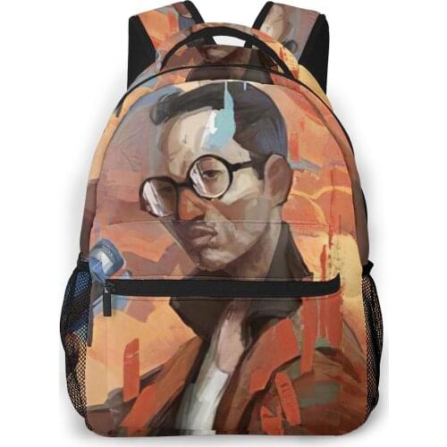 Disco Elysium Backpack for Girls Boys Travel RucksackBackpacks for Teenage school bag