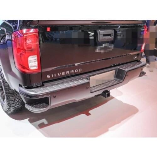 Silverado 1500 2500HD 3500HD Tailgate Nameplate Emblem Side Door Badge Logo Decals
