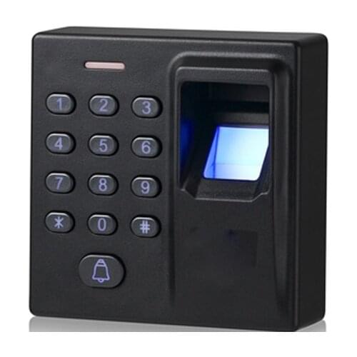 Door control system fingerprint and smart card access system control reader support U disk