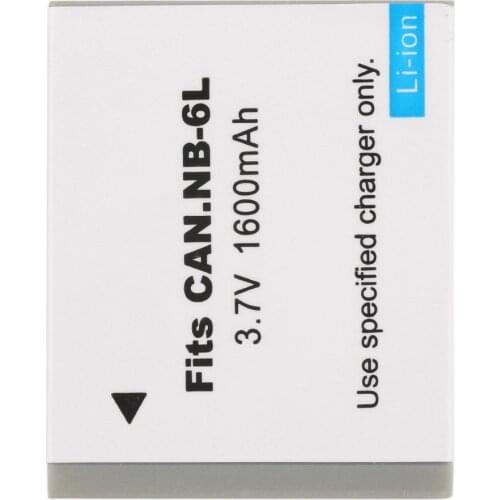 Memery Effect 3.7V 1600MAH Replacement Li-ion Battery for NB-6L Digital Camera battery