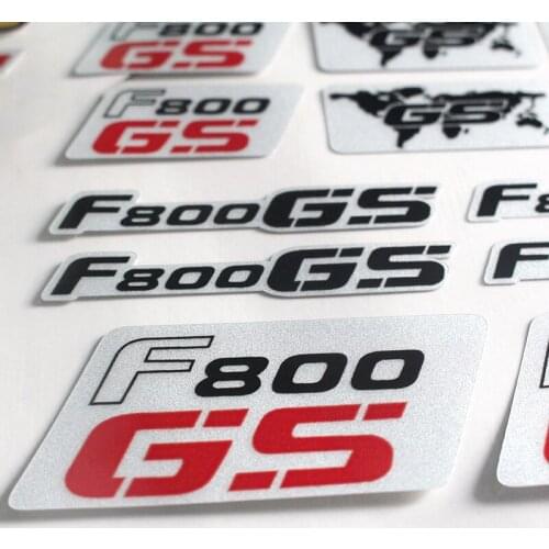 New Motorcycle Reflective Sticker Body fuel tank helmet Waterproof logo decal For F800GS f800 gs sign sticker
