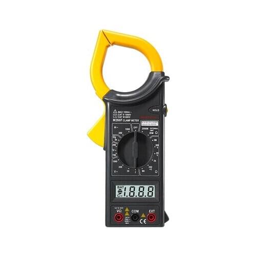MASTECH M266F Digital Clamp Meter Ammeter Voltmeter Ohmmeter Insulation Tester Frequency Test Ampere Meter Amperimetro