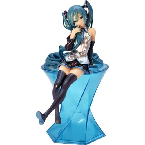 Vocaloid Hatsune Cartoon Anime Figure Collectible Model Toys Desktop Ornaments Anime Toy Gift Hatsune Doll PVC Model Cartoon Toy