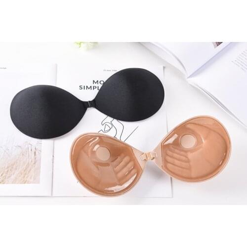 Womens Fashion Stick Bra On Breast Sticker Nipple Cover Nude Bra