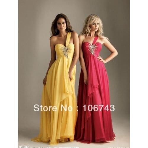 2018 vestido Formal robe de soiree crystal beaded beaded long Elegant party prom gown vestido de noiva bridesmaid dresses