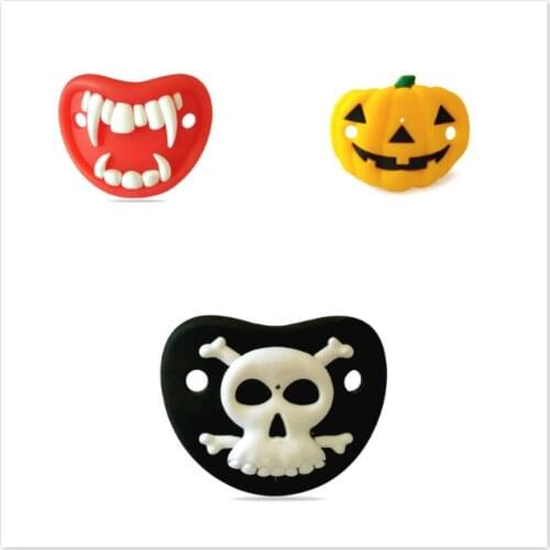 1pcs Pumpkin Nipple Silicone Soother Pacifier Baby Kiss Pacifier Infant Toddler Pacifier Kiss Mouth Gifts Silicone Funny Sexy