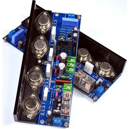 180W+180W UPC1342V + ON MJ15024 MJ15025 Power tube fever level Class AB amplifier board