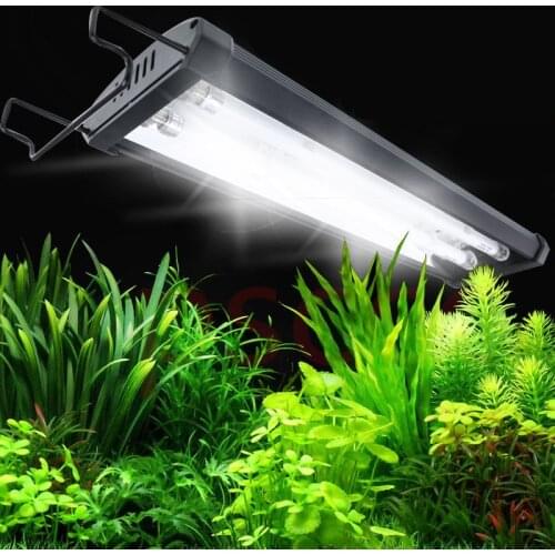 50CM 60CM 90CM 120CM Aquatic lamp fish tank T5HO lamp waterproof aquarium water grass tankl lighting frame full spectrum light