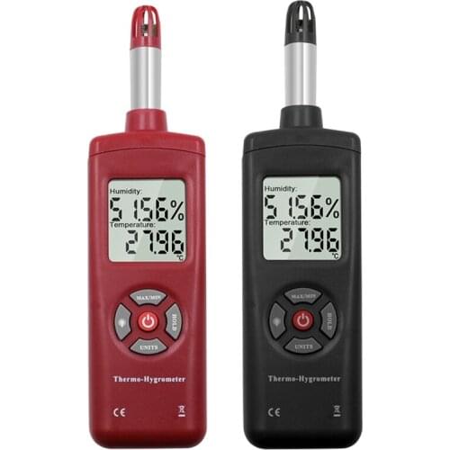 Digital LCD Backlight Thermo-Hygrometer Thermometer Hygrometer Humidity Meter