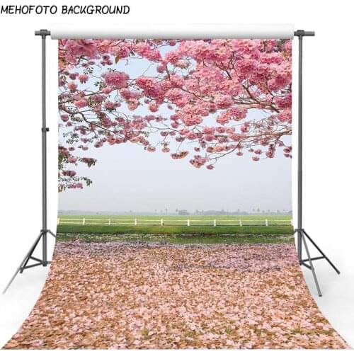 Flowers Tree Light Cherry Floral Scene Nature Baby Newborn Children Photography Background Photographic Backdrops Photo Studio