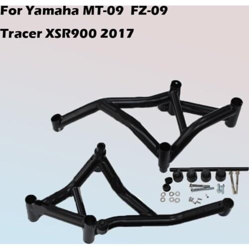 For Yamaha MT-09 FZ-09 Tracer XSR900 2017 Crash Bars Motorcycle Parts Engine Guard Sides Crash Bar Frame Bumper