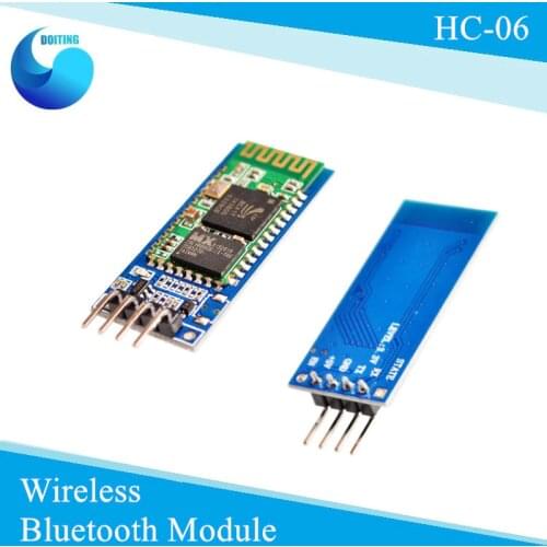 HC06 HC-06 Wireless Serial Wireless Bluetooth Serial Port Transparent Transmisson 4 Pin Bluetooth RF Transceiver Module