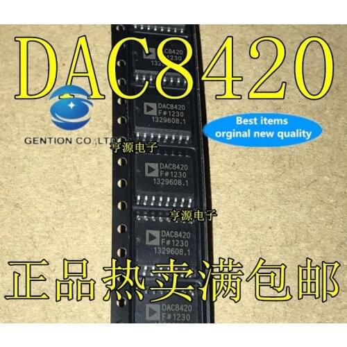 2PCS DAC8420F DAC8420FSZ DAC8420 SOP-16 integrated circuit IC supply in stock 100% new and original