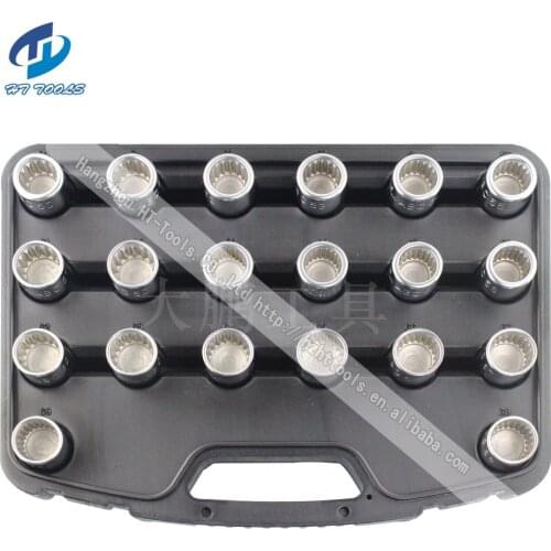 20pcs Wheel Screw Lock Socket Set For Porsche Cayenne For Anti-theft Socket Removal