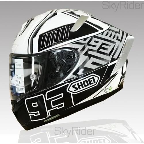 Full Face Motorcycle helmet X14 93 marquez white ant helmet Motocross Racing Motobike Riding Helmet Casco De Motocicleta