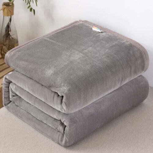2020 New Beds Super Warm Blanket Luxury Thick Blankets For Beds Fleece Blankets And Throws Winter Adult Bed Cover