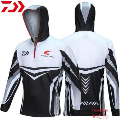 2021 New Fishing Jacket Sports Outdoor Speed Dry Sun Fishing Clothes Breathable Perspiration Anti-mosquito Slim Fishing Clothing