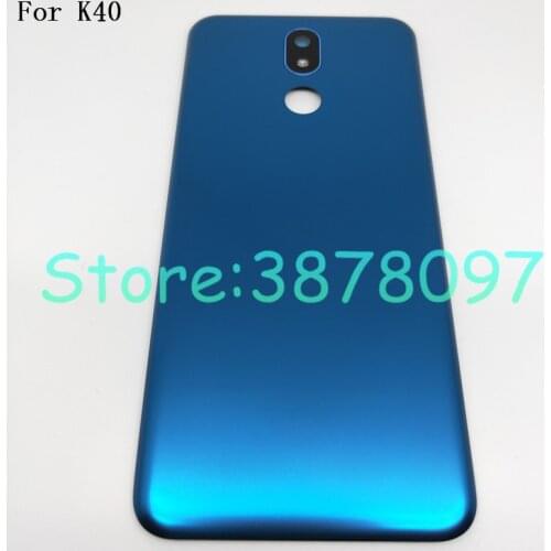 New 5.7 inches Battery Back Cover For LG K40 Back Battery Cover Rear Door Housing Case With Logo
