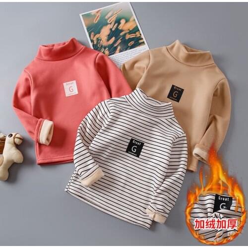 Solid Color Baby Girls Soft Wool Knitted Sweater for Childrens Tops Clothes 2021 New Kids Cashmere Pullover Sweaters