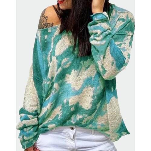 2021 Autumn Womens Hoodies Multicolor Long Sleeve Pastel Sweatshirt Female Loose Tie Dye Printed Hoodie Pullover Tops Oversize