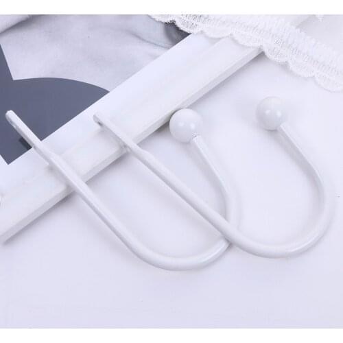 4Pcs Curtain Drapery Holdbacks U Shape Tie Back Hold Holdbacks for Bedroom