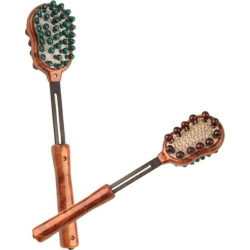 Manual Wooden Back Massage Hammer Meridian Beat