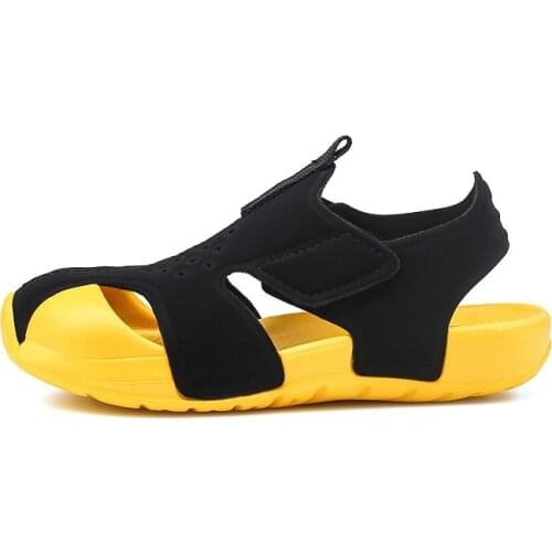 Children Summer Sandals Shoes Fashion New Kids Baby Breathable Beach Shoes Boys Girls Ultralight Red Sandals Toddler Girl Shoes